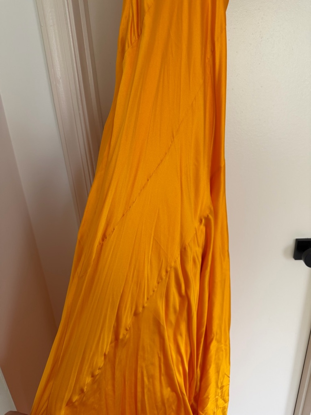 Cult Gaia Crissy Gown Marigold NEW! Small Cutout Maxi Dress Evening Resort - Picture 9 of 11